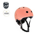 Scoot & Ride Kask Ochronny S-M dla dzieci 3+ Peach - 1014705 - zdjęcie 2